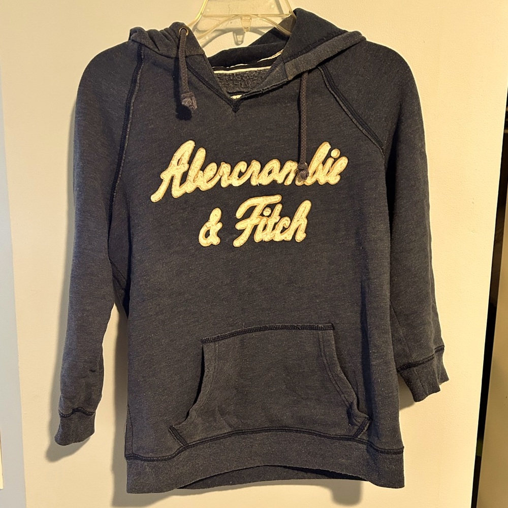 Vintage Abercrombie & Fitch Navy Hoodie